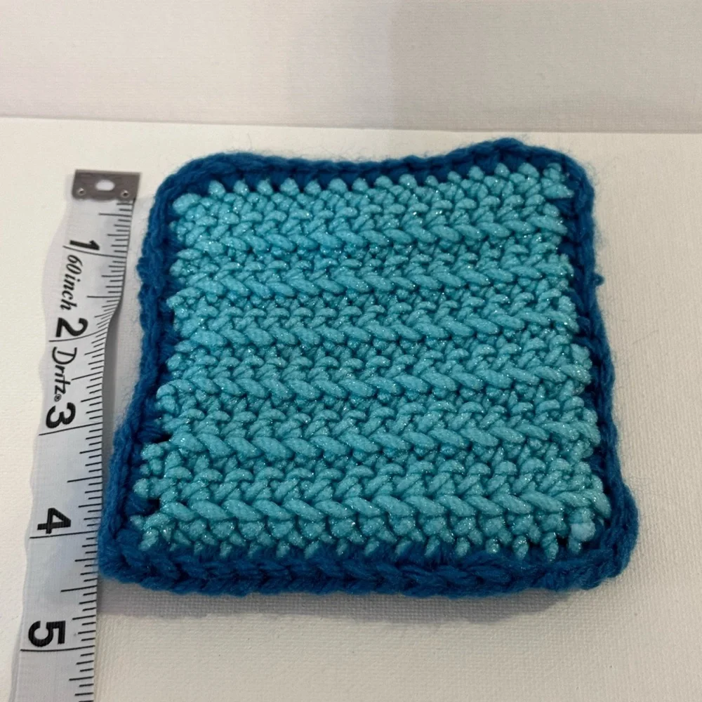 Handmade soft teal